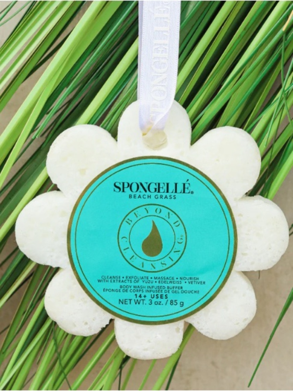 Spongelle Beach Grass Wild Flower Soap Sponge, New and Sealed - Picture 2 of 2
